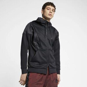 NWT Nike Jordan 23e Flight Tech Lite Size XXL Full Zip Hoodie Black AO0410 010